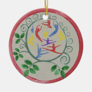 Décoration En Céramique L'ornement de Noël des dix seigneurs