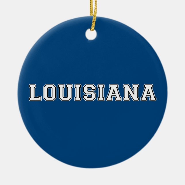 Décoration En Céramique Louisiane (Devant)