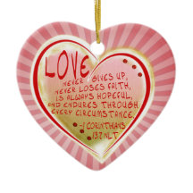 LOVE 1 Corinthiens 13:7 NLT ENDURES