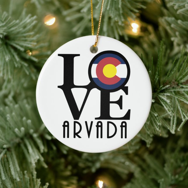 Décoration En Céramique LOVE Arvada (Arbre)