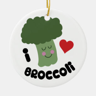 Décoration En Céramique Love Broccoli