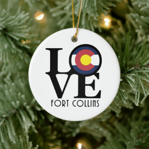 Décoration En Céramique LOVE Fort Collins Colorado