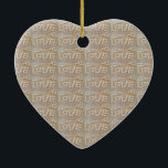 Décoration En Céramique Love Heart Sea Shell Beach Hearts Seashells été<br><div class="desc">Love Heart Sea Shell Beach Hearts Seashells été</div>