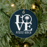 Décoration En Céramique LOVE Myrtle Beach Caroline du Sud<br><div class="desc">Pour l'amour de HOME Myrtle Beach,  Caroline du Sud</div>