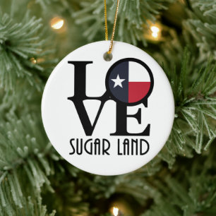 Décoration En Céramique LOVE Sugar Land Texas