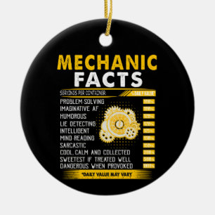 Décoration En Céramique Lovers mécaniques   Mechanic Facts