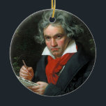 Décoration En Céramique Ludwig van Beethoven, 1820<br><div class="desc">An 18th and 19th century German composer and pianist. He is considered to be one of the greatest composers of all time, born in Bonn. He was taught by his father, Johann van Beethoven. During the period of self-exile, he composed many of his most admired works. His career is divided...</div>