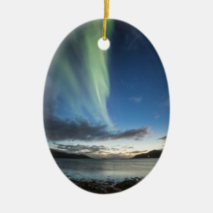 Décoration En Céramique Lumières du Nord en Norvège