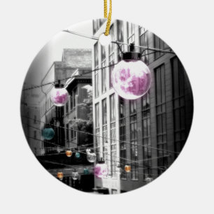 Décoration En Céramique Lumières urbaines d'art