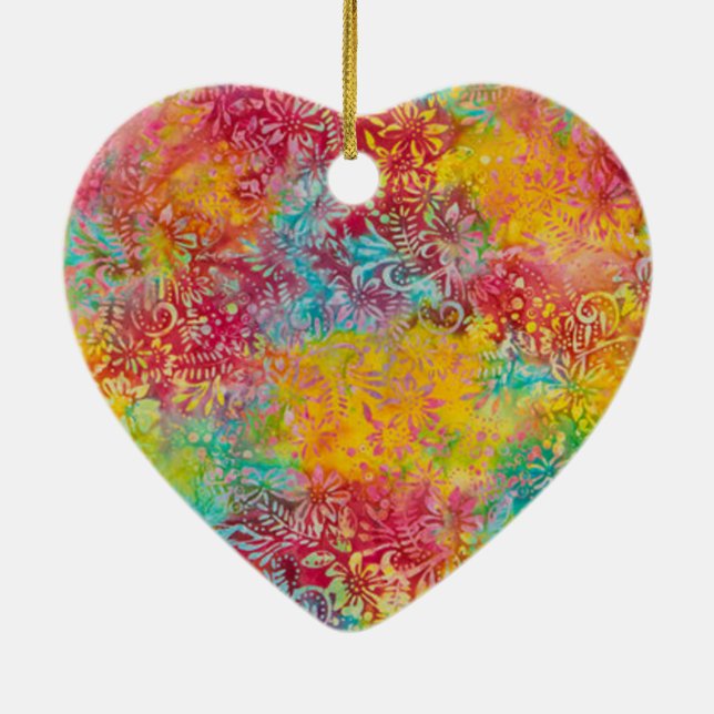 Décoration En Céramique Luminosité orange (Dos)