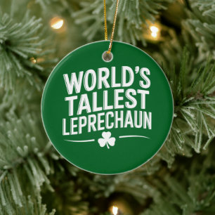 Décoration En Céramique Lutins de la Saint-Patrick les plus grands du mond