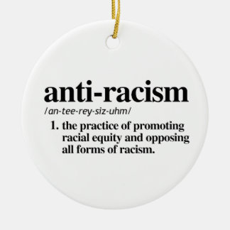 Décoration En Céramique Lutte contre le racisme