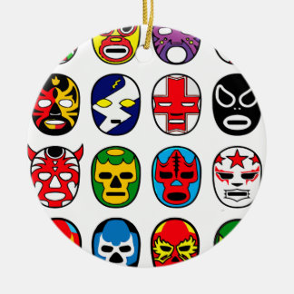 Décoration En Céramique Lutte mexicaine de lutteur de masque de Lucha