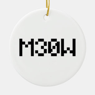 Décoration En Céramique M30W [Sons animaux de léopards]