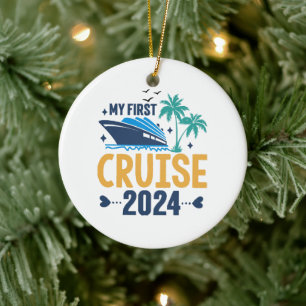 Décoration En Céramique Ma première croisière 2024