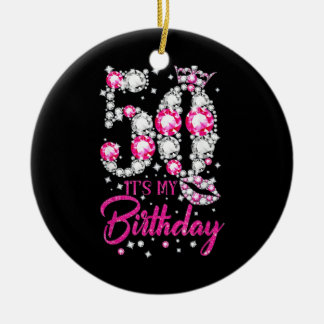 Décoration En Céramique Ma reine du 50e anniversaire