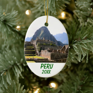 Décoration En Céramique Machu Picchu Pérou - Montagne Huayna Picchu