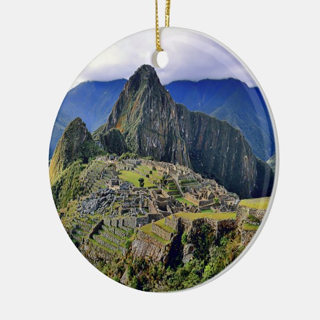 Décoration En Céramique MACHU PICCHU - Pérou - panorama (Gauche)