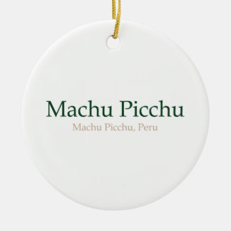 Décoration En Céramique Machu Picchu, PeruMachu Picchu