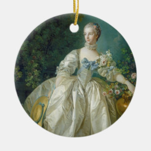 Décoration En Céramique Madame Bergeret, C. 1766 (huile sur la toile)