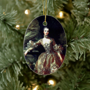 Décoration En Céramique ♥ Madame de Pompadour –Jeanne-Antoinette Poisson ♥