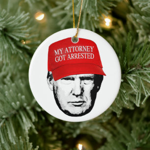 Décoration En Céramique MAGA: Mon Avocat a été arrêté