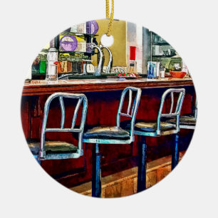 Décoration En Céramique Magasin De Bonbons Avec Fontaine De Soda