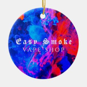 Décoration En Céramique Magasin de vapeur de fumée colorée