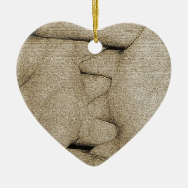 Décoration En Céramique Mains (Devant)