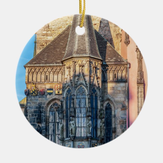 Décoration En Céramique Mairie chapelle dans la Vieille Ville Carré - Prag (Devant)