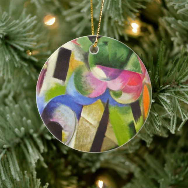 Décoration En Céramique Maison avec arbres de Franz Marc, Art Vintage (Arbre)