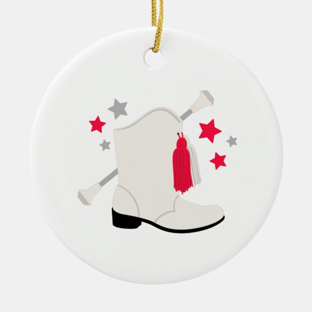 Décoration En Céramique Majorette Boot (Devant)