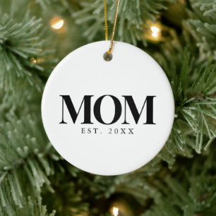 Décoration En Céramique Maman a établi un nouveau cadeau pour maman en typ