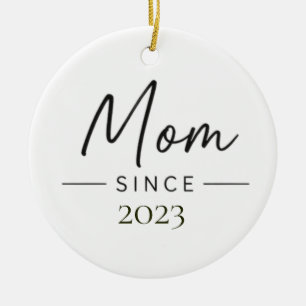 Décoration En Céramique Maman depuis un design personnalisé année écriture