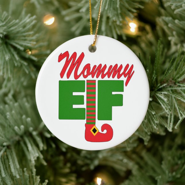 Décoration En Céramique Maman Elf (Arbre)