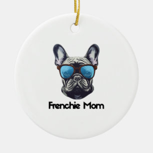 Décoration En Céramique Maman Frenchie Drôle de Cadeau pour Amoureux de Bu