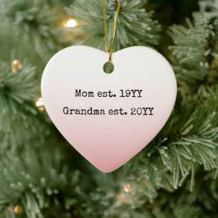 Décoration En Céramique Maman Grand-Mère Est Des Cadeaux Établis Pour Gran