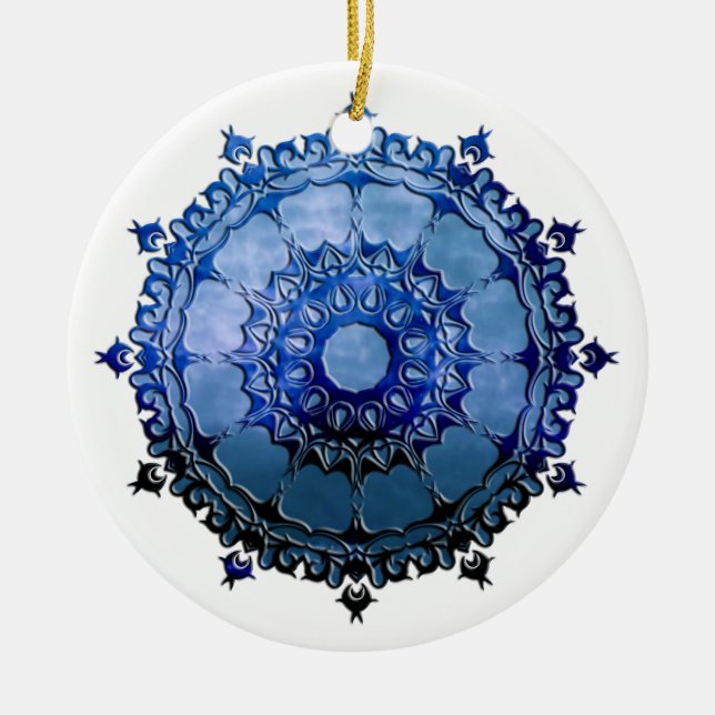 Décoration En Céramique Mandala celtique (Devant)