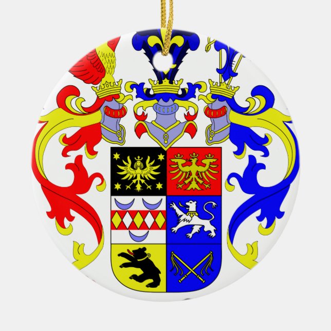 Décoration En Céramique Manteau de Frisia (Allemagne) des bras est (Devant)