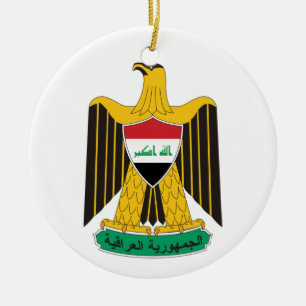 Décoration En Céramique Manteau de l'Irak d'ornement de bras