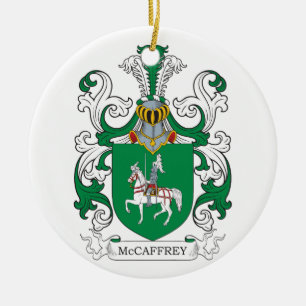 Décoration En Céramique Manteau de McCaffrey des bras