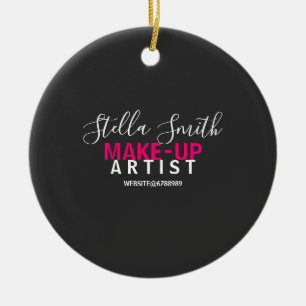 Décoration En Céramique Maquillage personnalisé Artiste cadeau d'entrepris