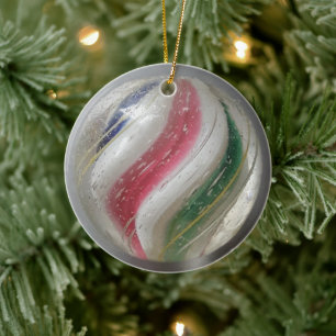 Décoration En Céramique Marbre artisanal allemand vintage