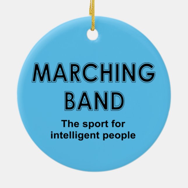 Décoration En Céramique Marching Band Sport (Dos)