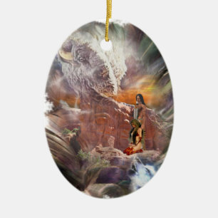 Décoration En Céramique Mariage indien américain Night Vignette