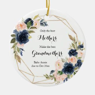Décoration En Céramique Marine géométrique Blush Floral Seulement les meil