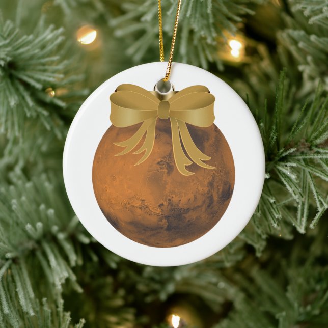 DÉCORATION EN CÉRAMIQUE MARS ORNAMENT (Arbre)