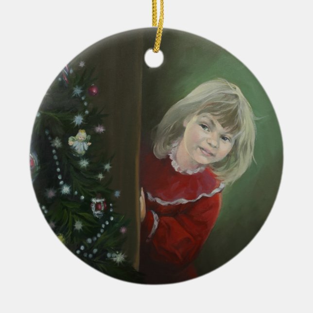 Décoration En Céramique Matin Noël (Devant)
