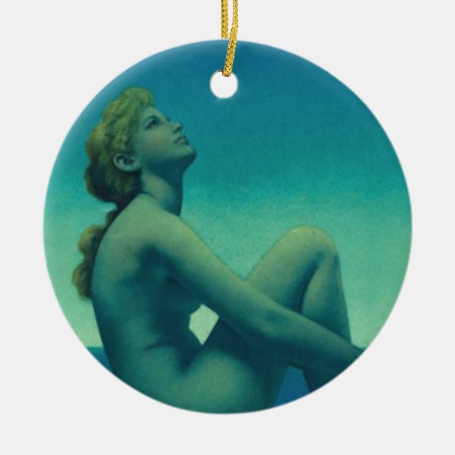 Décoration En Céramique Maxfield Parrish (Devant)