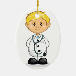 Décoration En Céramique Médicale - Docteur - SRF